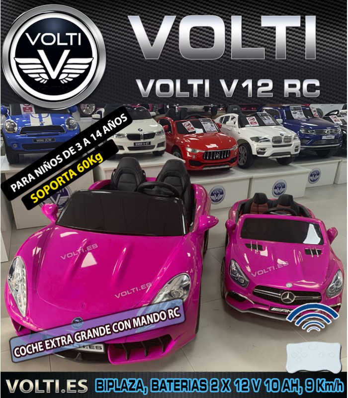 coches bateria 12 voltios para niños