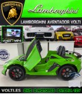 LAMBORGHINI AVENTADOR VERDE CON PANTALLA VIDEO 