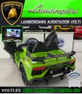 LAMBORGHINI AVENTADOR VERDE CON PANTALLA VIDEO 