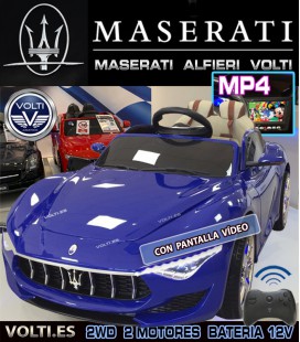 COCHE ELECTRICO PARA NIÑO MASERATI ALFIERI