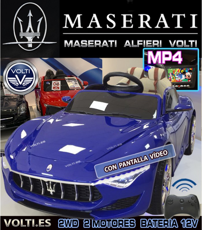 MASERATI ALFIERI POTENCIA 90 WATIOS PANTALLA VIDEO