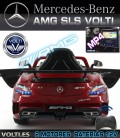 MERCEDES SLS AMG VOLTI FINAL EDITTION GRANATE PINTADO FIBRA CARBONO