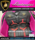 COCHE ROSA LAMBORGHINI AVENTADOR CON PANTALLA VIDEO