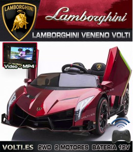 LAMBORGHINI VENENO COCHE ELECTRICO PARA NIÑOS