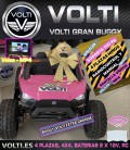 BUGGY 24V 220 WATIOS TODOTERRENO 4X4 4 MOTORES 55 WATIOS 4 PLAZAS