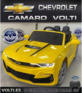 CHEVROLET CAMARO PARA NIÑOS POTENCIA 70 WATIOS