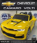 COCHE ELECTRICO PARA NIÑO CHEVROLET CAMARO POTENCIA 70 WATIOS 2 MOTORES