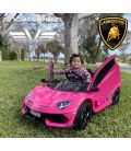 LAMBORGHINI AVENTADOR VERDE CON PANTALLA VIDEO 