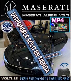 COCHE PARA NIÑO MASERATI ALFIERI