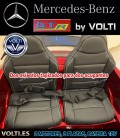 MERCEDES GTR  2 ASIENTOS 4 MOTORES POTENCIA 140 WATIOS