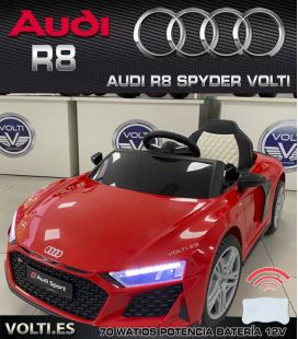 AUDI R8 Spyder COCHE ELECTRICO PARA NIÑOS