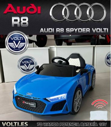 AUDI R8 Spyder COCHE ELECTRICO PARA NIÑOS