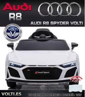 AUDI R8 Spyder COCHE ELECTRICO CON MANDO PARA NIÑOS