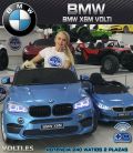 BMW X6 M BIPLAZA 240 WATIOS CON SUPER MOTORES, PINTADO EN COLOR AZUL METALIZADO