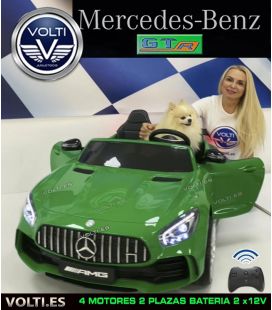 MERCEDES GTR 2 ASIENTOS 4 MOTORES 140 WATIOS POTENCIA