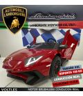 LAMBORGHINI AVENTADOR 24 V. TALLA XXL, CON RADIOCONTROL