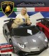 LAMBORGHINI AVENTADOR 24 V. TALLA XXL CONDUCCION REAL