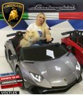 LAMBORGHINI AVENTADOR 24 V. TALLA XXL CONDUCCIÓN REAL