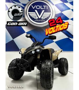 QUAD PARA NIÑOS 240 WATIOS 24V TODOTERRENO 4X4 4 MOTORES