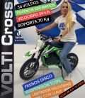 MOTO ELÉCTRICA NIÑOS 24 VOLTIOS, MOTOR 250 WATIOS, ACELERADOR EN PUÑO