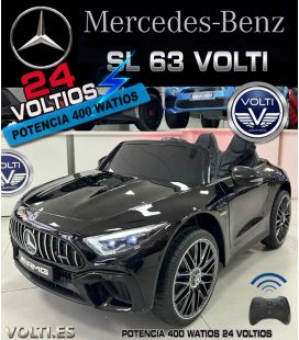 MERCEDES BENZ SL63 24 VOLTIOS POTENCIA 400 WATIOS