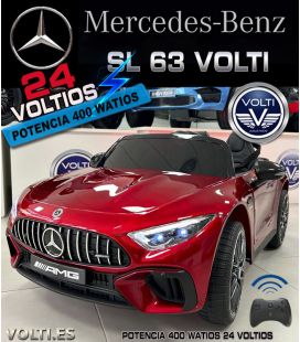 MERCEDES BENZ SL63 POTENCIA 400 WATIOS 24 VOLTIOS