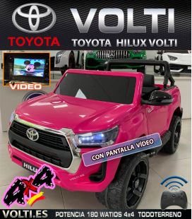 TOYOTA HILUX 180 WATIOS POTENCIA 4 SUPER PANTALLA VIDEO
