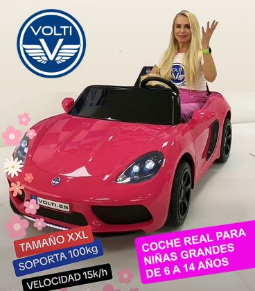 COCHE ELECTRICO REAL PARA NIÑOS GRANDES