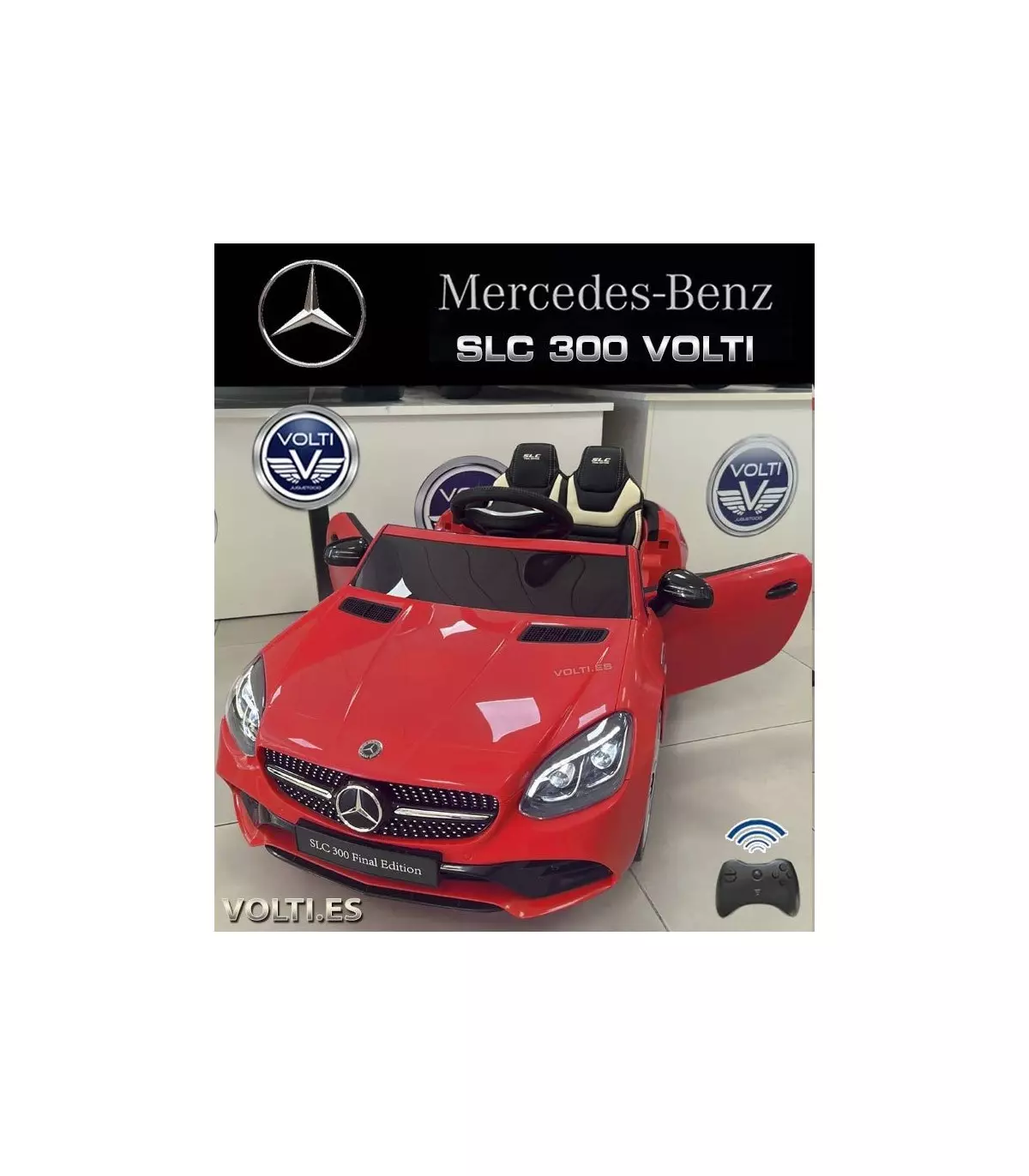 MERCEDES BENZ SLC 300 FINAL EDITION COCHE PARA NIÑOS