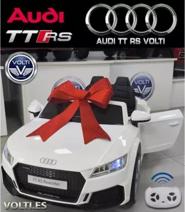 AUDI TT RS ROADSTER COCHE ELECTRICO CON MANDO PARA NIÑOS