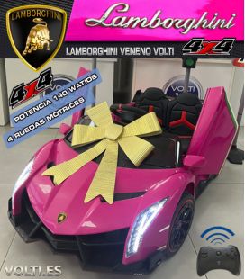 LAMBORGHINI VENENO POTENCIA 14O WATIOS 4x4 MOTORES 4