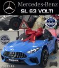 MERCEDES BENZ SL63 PINTADO A PISTOLA EN COLOR AZUL POTENCIA 90 WATIOS