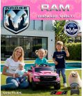 PICKUP RAM DODGE TODOTERRENO 4X4 COCHE PARA NINA