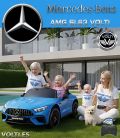 MERCEDES BENZ SL63 PINTADO A PISTOLA EN COLOR AZUL POTENCIA 90 WATIOS