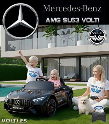 MERCEDES BENZ SL63 24 VOLTIOS POTENCIA 400 WATIOS
