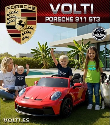 PORSCHE PARA NIÑOS BIPLAZA