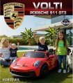 PORSCHE PARA NIÑOS 911 GT3 CON MANDO RC 4 MOTORES BIPLAZA