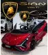 LAMBORGHINI SIAN BIPLAZA TAMAÑO XL CON PANTALLA VIDEO