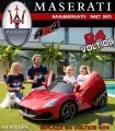 MASERATI MC20 24 VOLTIOS Y 4 MOTORES, BIPLAZA PARA DOS NIÑOS TALLA XXL