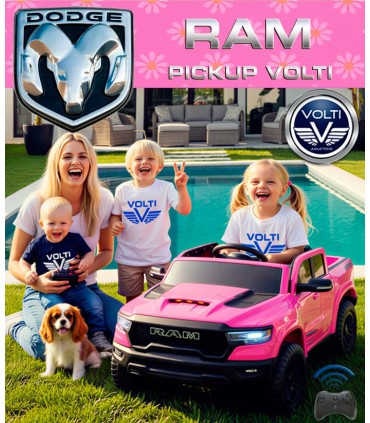 PICKUP RAM DODGE TODOTERRENO 4X4 COCHE PARA NINA