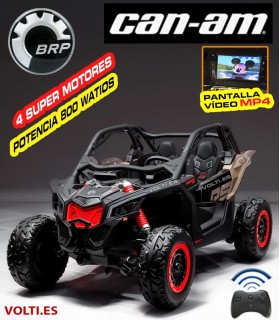 BUGGY CAN AM 24V POTENCIA 800 WATIOS PANTALLA VIDEO