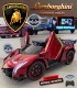 LAMBORGHINI VENENO BIPLAZA 180 WATIOS 4 MOTORES COCHE ELECTRICO PARA NIÑOS
