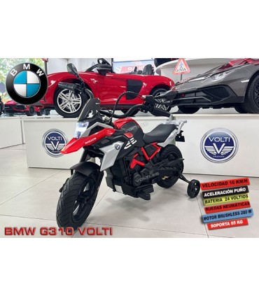 MOTO PARA NIÑOS BMW G310 ELECTRICA