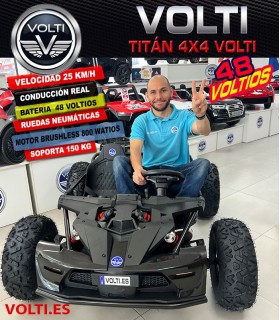 BUGGY PARA NIÑOS POTENCIA 800 WATIOS BATERIA 48V 20Ah TAMAÑO XXXL