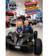 BUGGY PARA NIÑOS POTENCIA 800 WATIOS BATERIA 48V 20Ah TAMAÑO XXXL