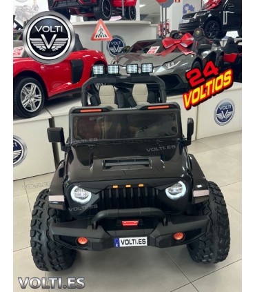 JEEP-BIG PARA NIÑOS POTENCIA 510 WATIOS  24V TODOTERRENO 4X4
