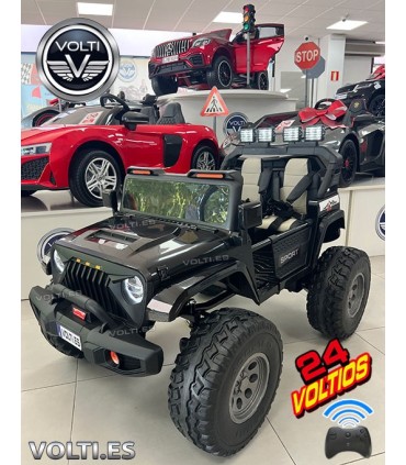 JEEP-BIG PARA NIÑOS POTENCIA 510 WATIOS  24V TODOTERRENO 4X4