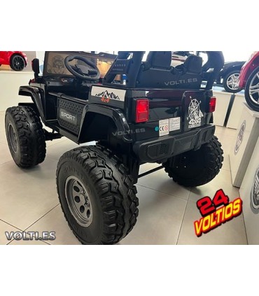 JEEP-BIG PARA NIÑOS POTENCIA 510 WATIOS  24V TODOTERRENO 4X4