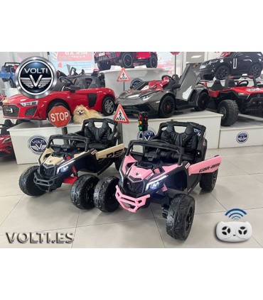 BUGGY MAVERICK CAN AM PARA NIÑAS POTENCIA 180 WATIOS 12 V MANDO RC