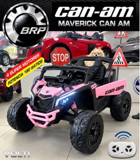 BUGGY MAVERICK CAN AM PARA NIÑAS POTENCIA 180 WATIOS 12 V MANDO RC